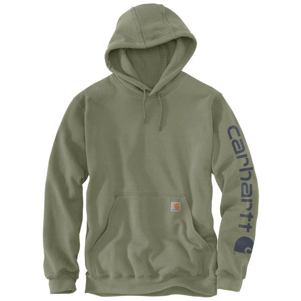 Carhartt Men's Loose Fit Midweight Logo Sleeve Hoodie- ALL colors