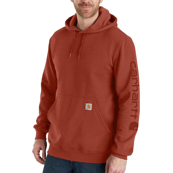Carhartt Men's Loose Fit Midweight Logo Sleeve Hoodie- ALL colors