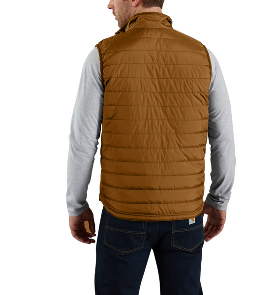 Carhartt Men’s Rain Defender Insulated Vest - Relaxed Fit - Shadow