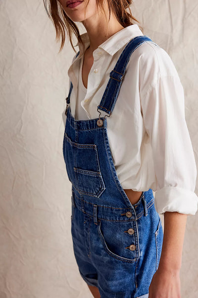 Free People Ziggy Shortalls- Mantra
