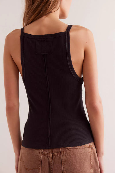 Free People Mia Tank - Black