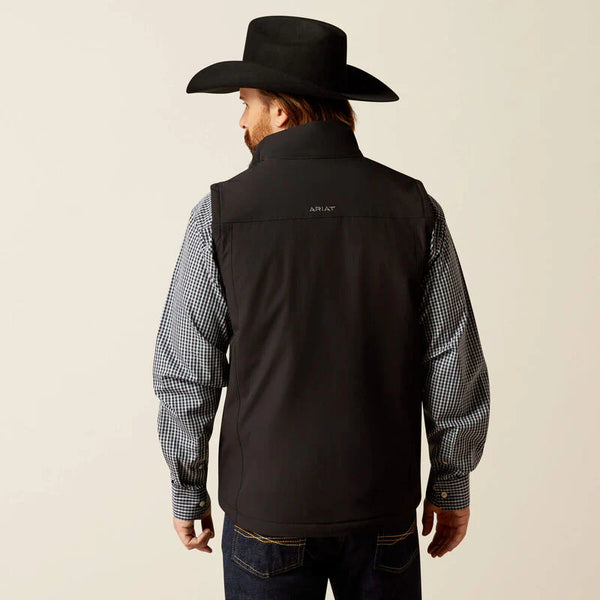 Ariat Men’s Pioneer StretchShell Vest - Black