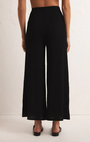 ZSupply Billie Wide Leg Pant- Black