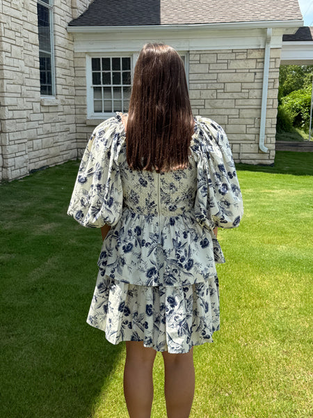 Danielle Mini Dress - Navy