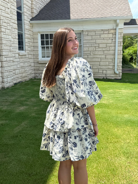 Danielle Mini Dress - Navy