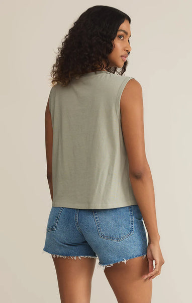 Zsupply Manana La Mer Tank - Sage Green