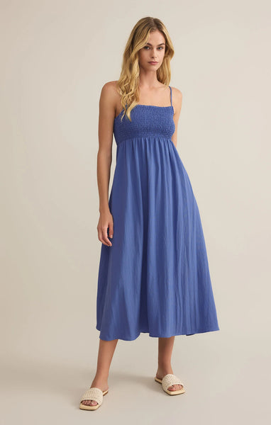 ZSupply Beachside Midi Dress - Riviera Blue