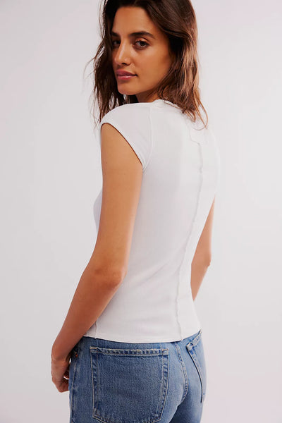 Free People We The Free Ever Had Tee - Ivory