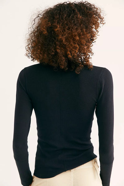Free People The Rickie Top - Black