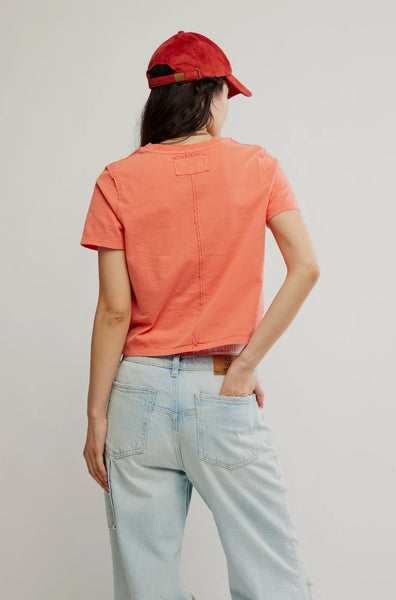 Free People Everyday Tee - Crab Apple