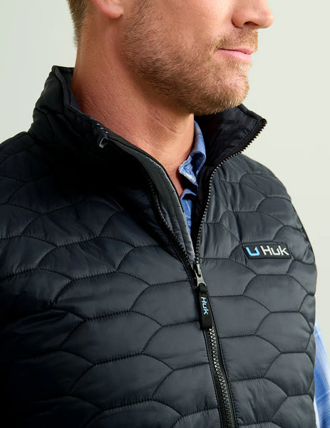 Huk Scale Primaloft Vest - Black
