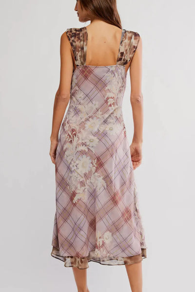 Free People Morning Dew Dress - Autumn Combo