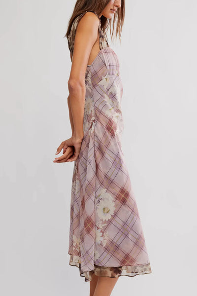 Free People Morning Dew Dress - Autumn Combo