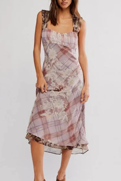Free People Morning Dew Dress - Autumn Combo