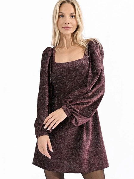 Square Neckline Dress