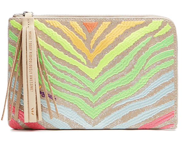 Veronica L Shaped Clutch