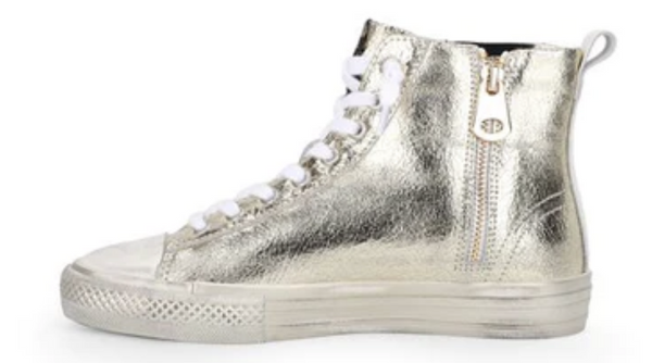 Alive High Star Sneaker- Gold Foil