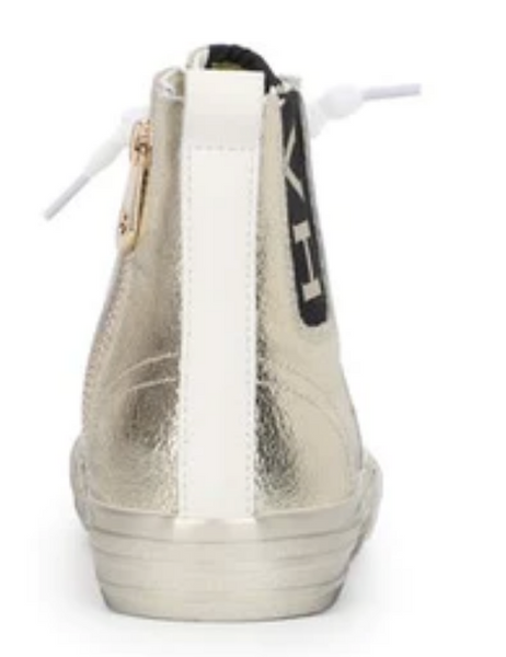 Alive High Star Sneaker- Gold Foil