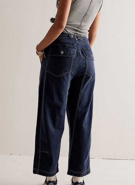 Free People Sawyer Carpenter Pant- Eclipse