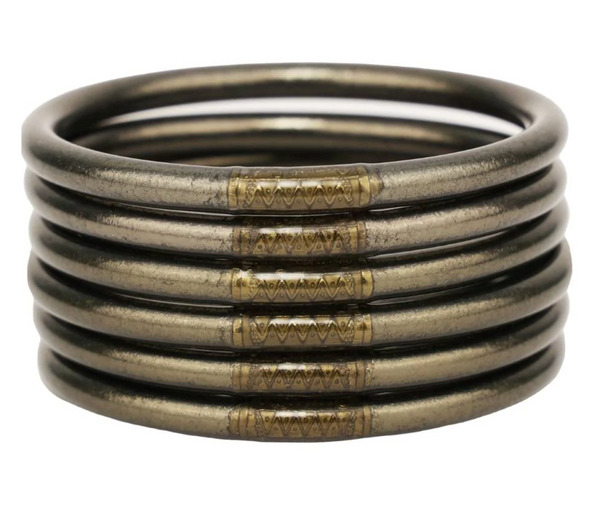 Budha Girl All Weather Bangles- Flint