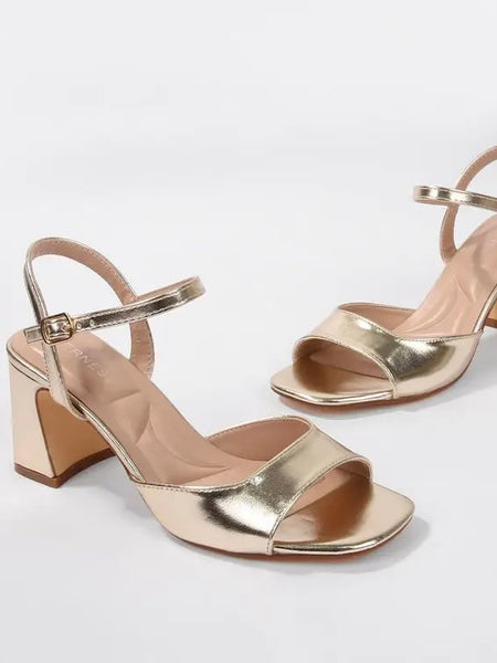 Cami Heel -Gold