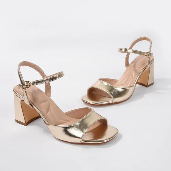 Cami Heel -Gold