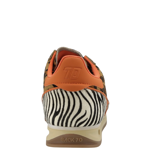 Back 70 Jogger Sneakers - Mix Cuoio Orange