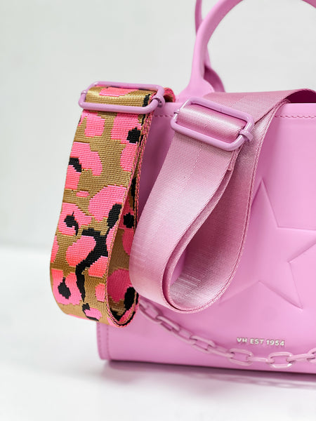 Vintage Havana Alyce Purse- Pink & White