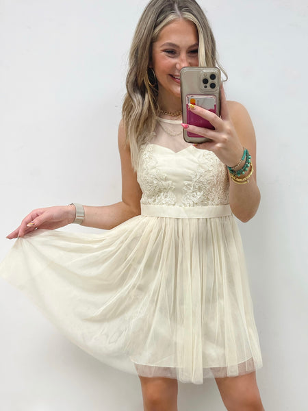 Paris Tulled Dress