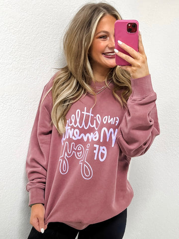 Little Moments Of Joy Pullover