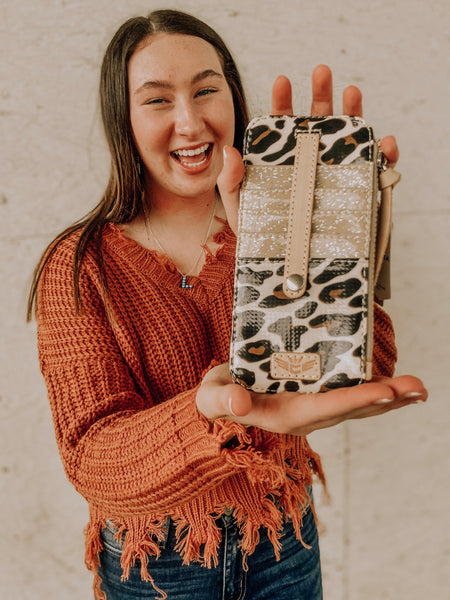Mona Leopard Card Organizer