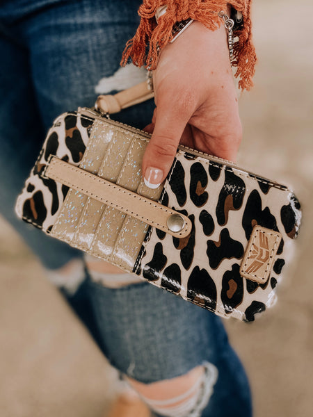 Mona Leopard Card Organizer