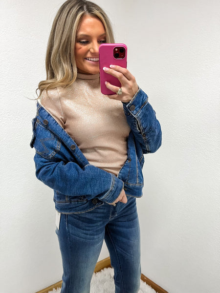 Wrangler Retro Sherpa Denim Jacket