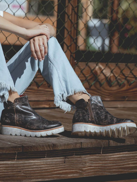 Lydyi Booties- Black Lux