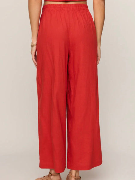 ZSupply Scout Linen Pant - Chili Pepper