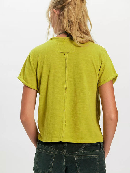 Free People Take 2 Tee - Warm Olive
