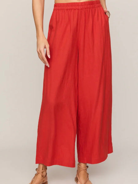 ZSupply Scout Linen Pant - Chili Pepper