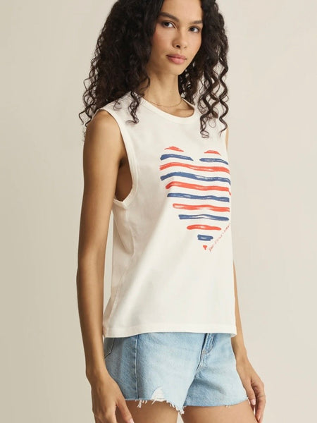 Zsupply Heart Muscle Tank- Sea Salt Sea