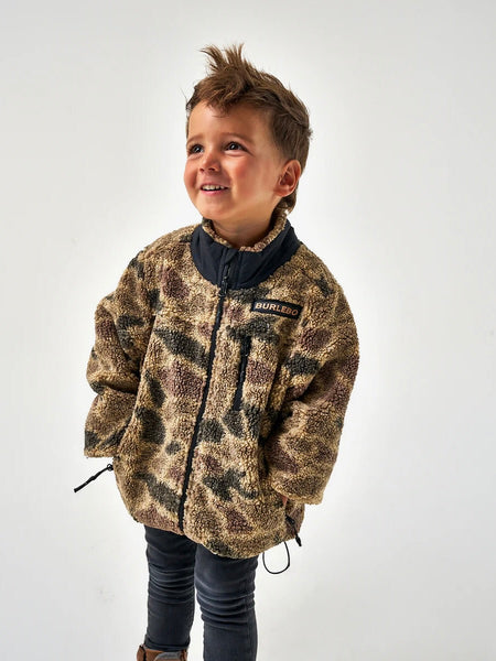 Burlebo Youth Sherpa - Full Zip - Rocky Mountain Camo