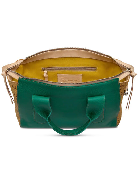 Teal City Satchel