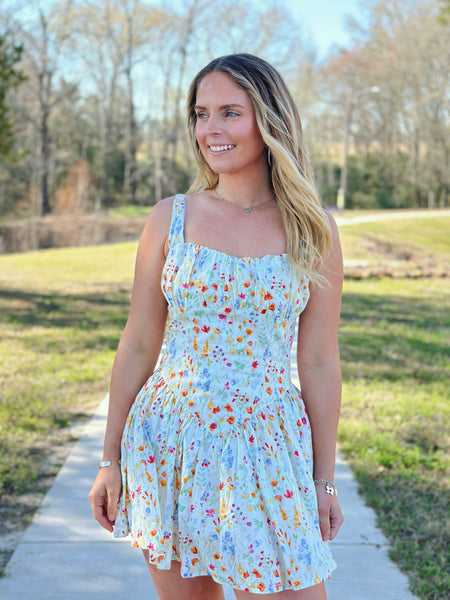 Floral Mini Dress
