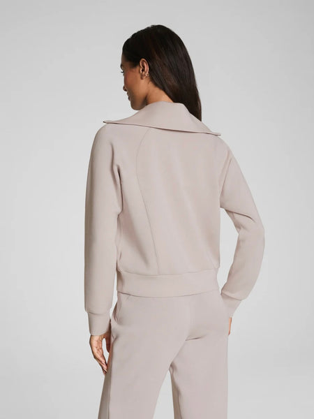 SPANX AirEssential Half Zip - French Grey