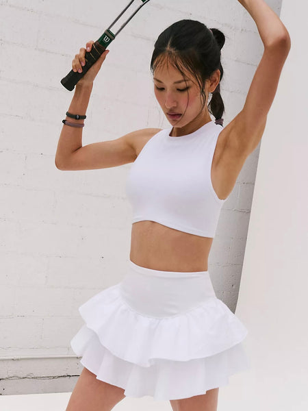 Free People Field Day Skort - White