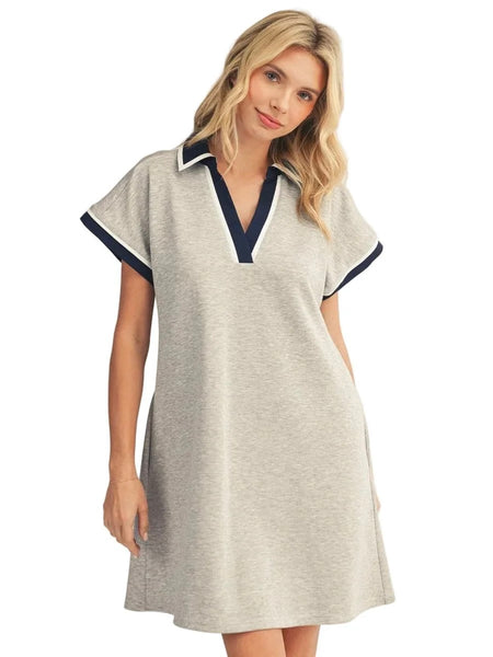 TShirt Dress- Grey