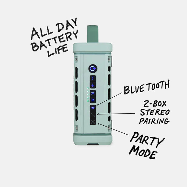 Turtlebox Ranger Portable Speaker - River Rock