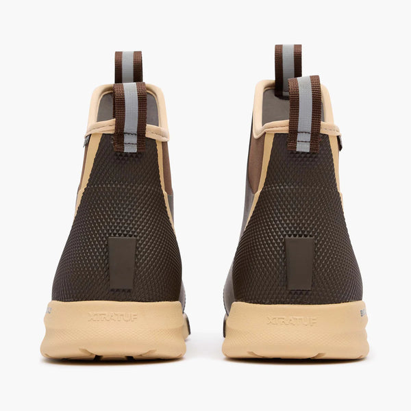 XtraTuf Men’s Ankle Deck Boot Sport - Brown