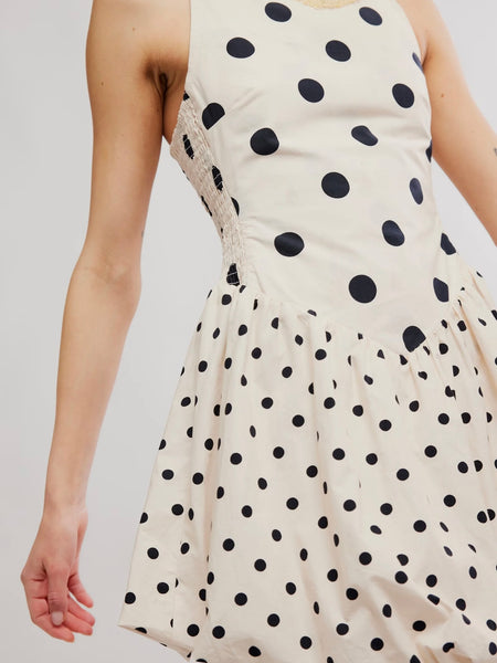 Free People Misty Mini Dress - Tea Combo