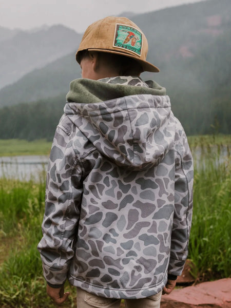 Burlebo Youth Challenger Jacket - Classic Deer Camo