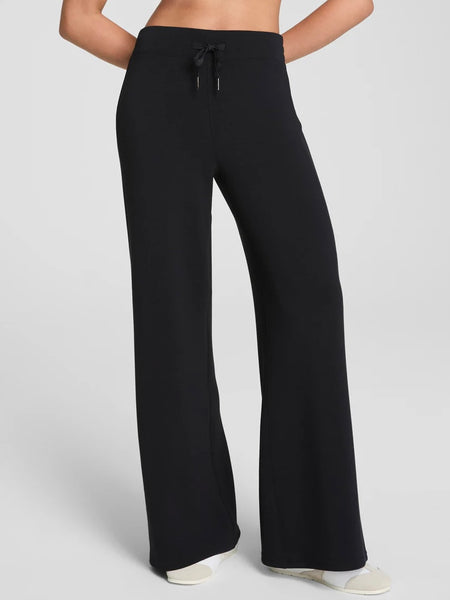 SPANX Air Essentials Wide Leg Pant - Very Black