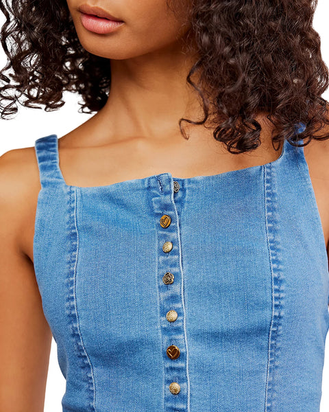 A Moment In Time Denim Vest